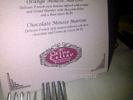Wine Cellar Restaurant - North Redington Beach, FL menu_pic