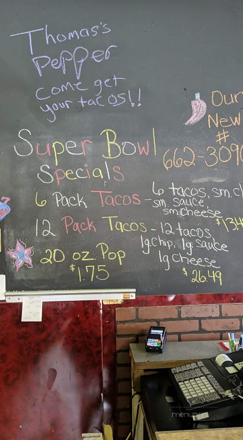 Red Pepper Mexican Restaurant - Port Huron, MI menu_pic