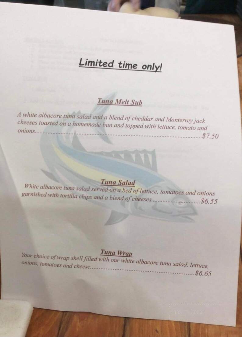Big Al's Pizza - Manistee, MI menu_pic