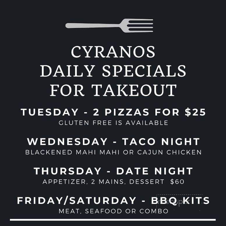 Cyranos restaurant - Ottawa, ON