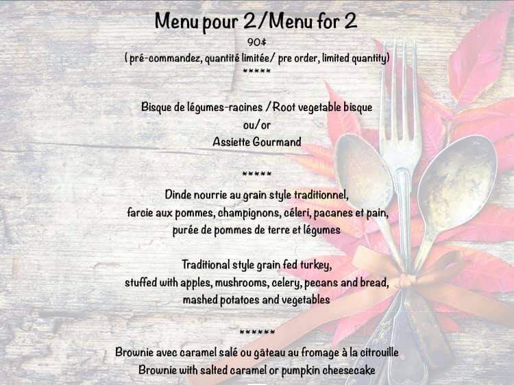 Restaurant Le Gourmand - Pointe-Claire, QC menu_pic
