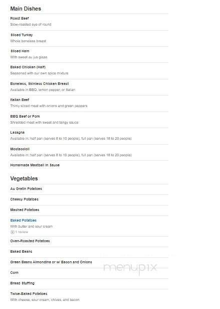 Countryside Meats & Deli - Rockford, IL menu_pic