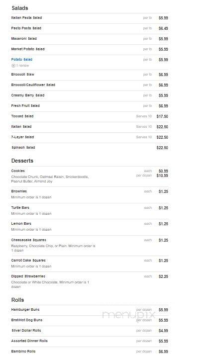 Countryside Meats & Deli - Rockford, IL menu_pic