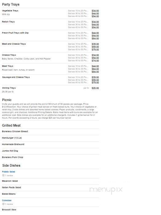 Countryside Meats & Deli - Rockford, IL menu_pic