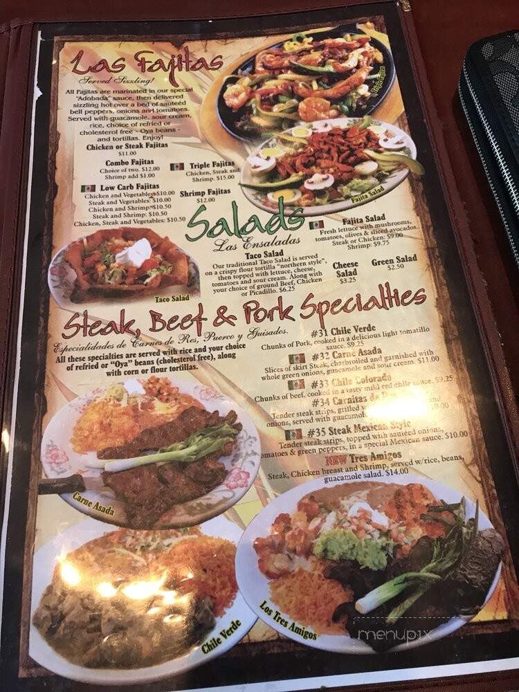 Casa De Oro - Perry, IA menu_pic