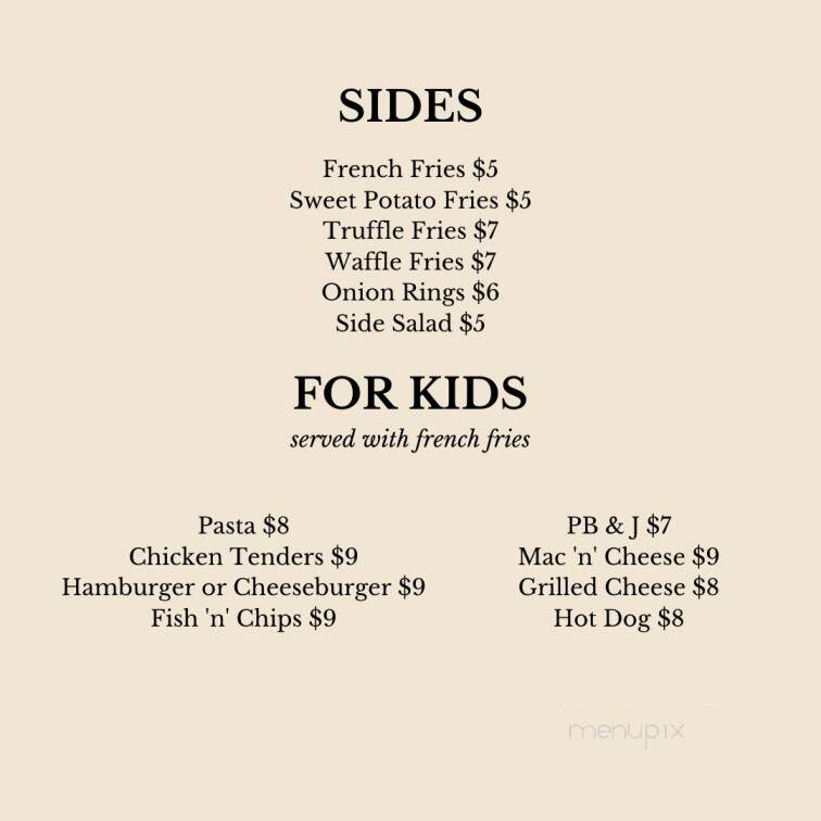 Newes From America Pub - Edgartown, MA menu_pic