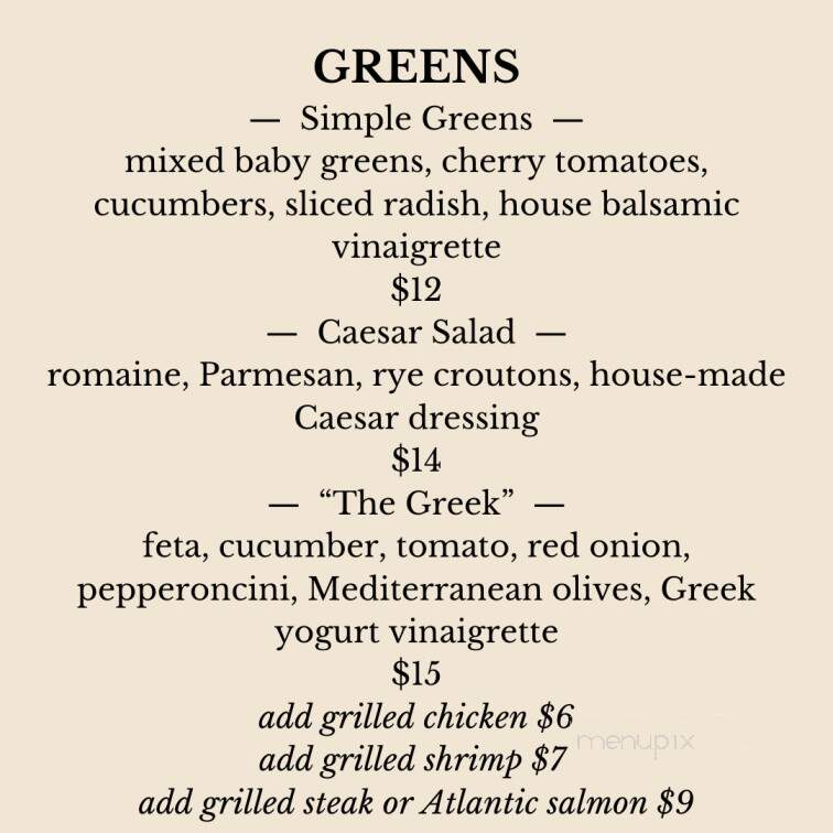 Newes From America Pub - Edgartown, MA menu_pic