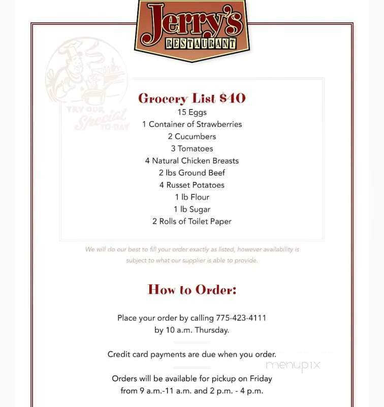 Jerry's Restaurants - Fallon, NV