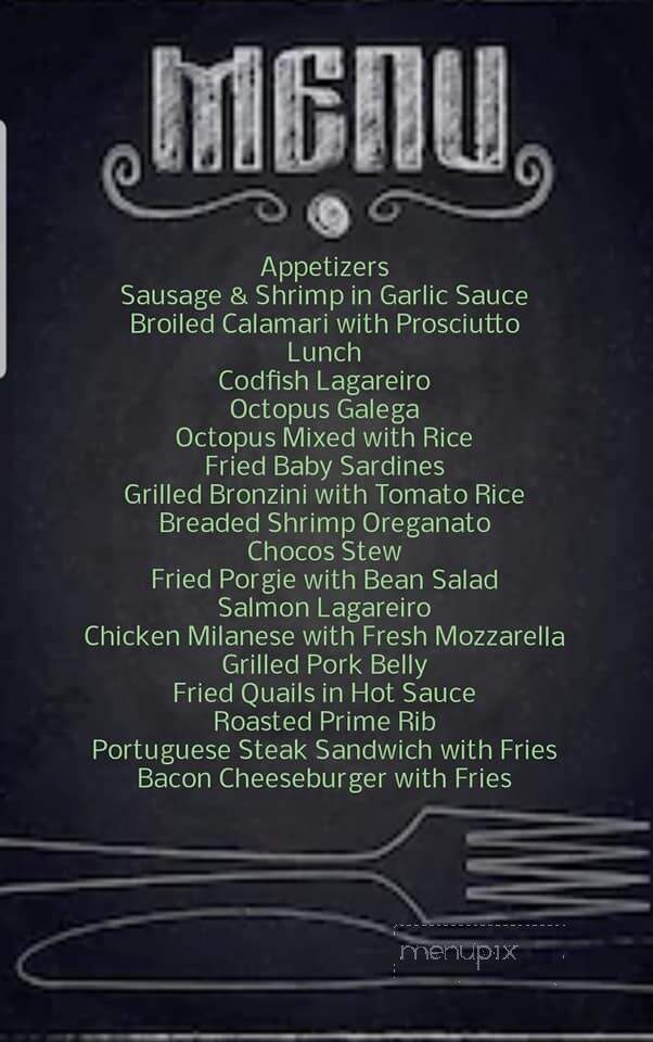 Costa Verde - South Amboy, NJ menu_pic