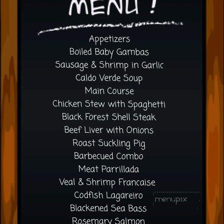Costa Verde - South Amboy, NJ menu_pic