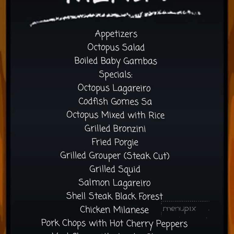 Costa Verde - South Amboy, NJ menu_pic