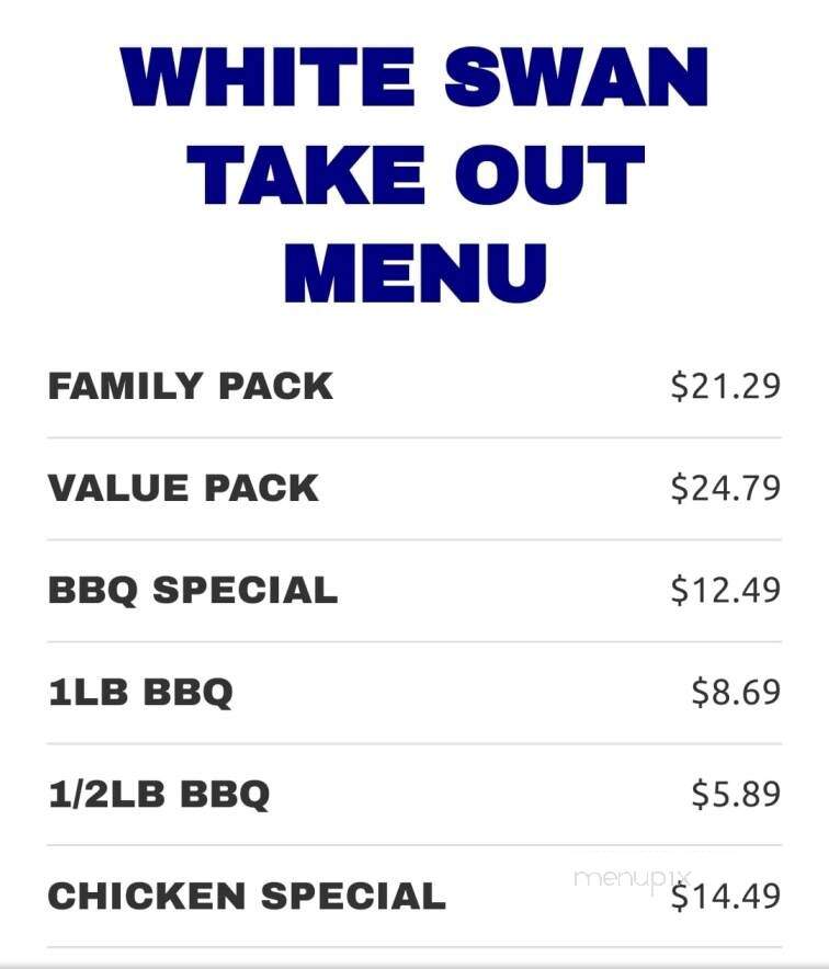 White Swan Bar B Que & Fried - Smithfield, NC