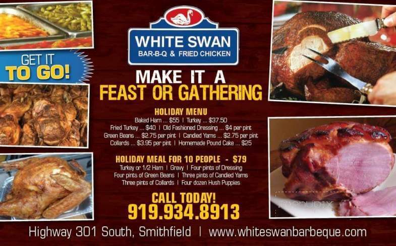 White Swan Bar B Que & Fried - Smithfield, NC