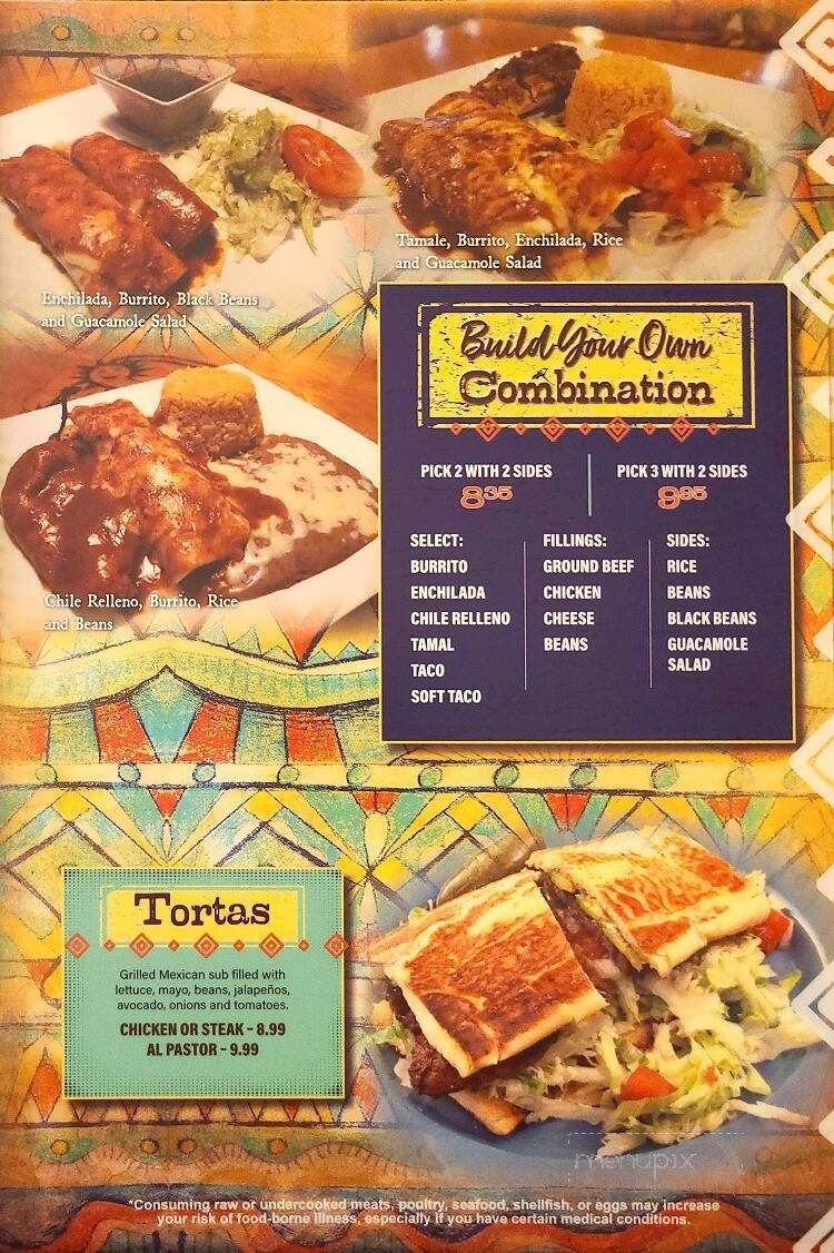Los Arcoiris Mexican Restaurant - Boone, NC menu_pic