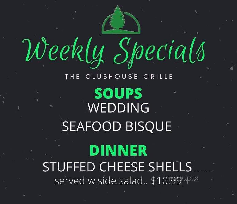 Club House Grille - Belle Vernon, PA menu_pic