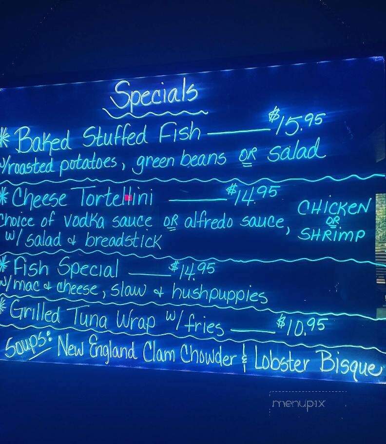 New Sheffield Cafe - Aliquippa, PA menu_pic