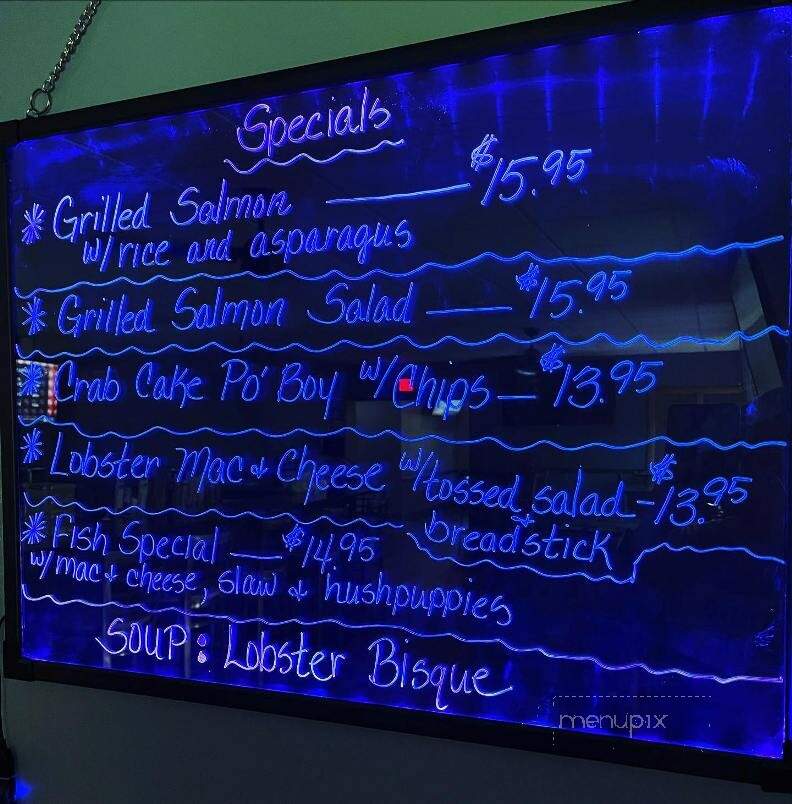 New Sheffield Cafe - Aliquippa, PA menu_pic