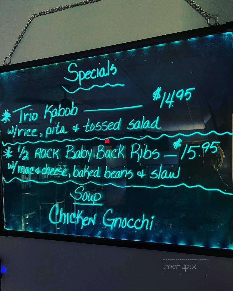 New Sheffield Cafe - Aliquippa, PA menu_pic