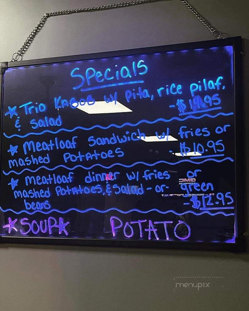 New Sheffield Cafe - Aliquippa, PA menu_pic