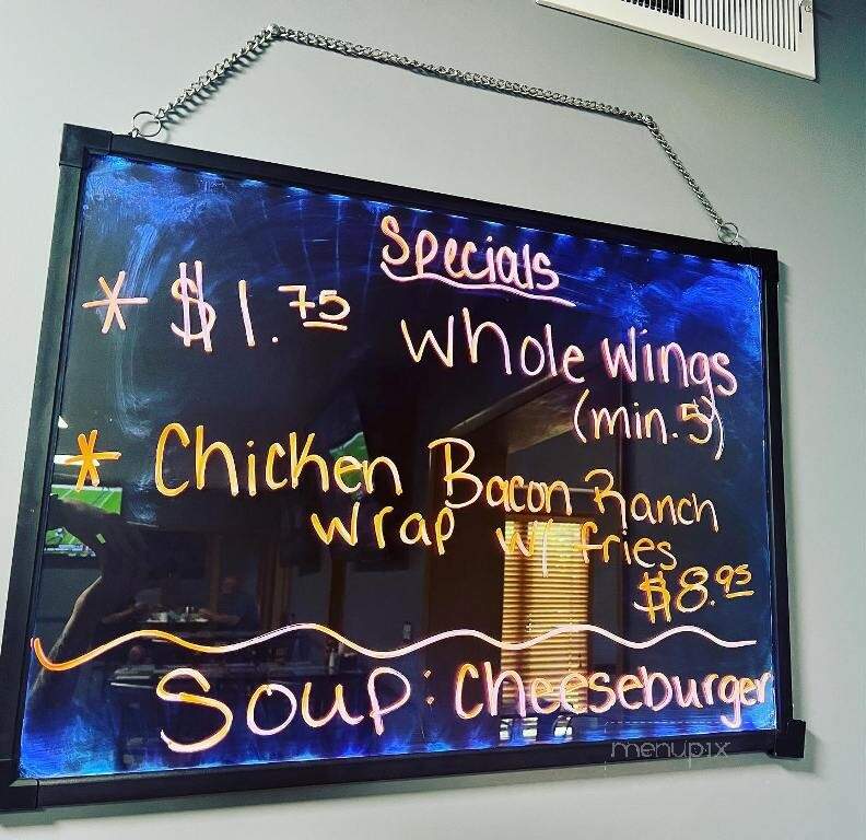 New Sheffield Cafe - Aliquippa, PA menu_pic