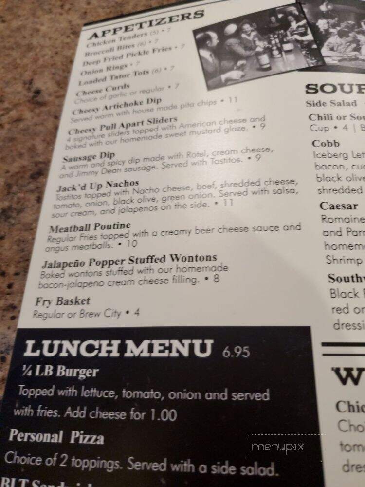Hitching Post - Portage, WI menu_pic