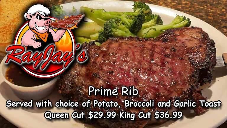 Ray Jay's - Hayward, WI menu_pic