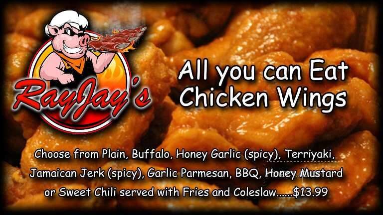 Ray Jay's - Hayward, WI menu_pic