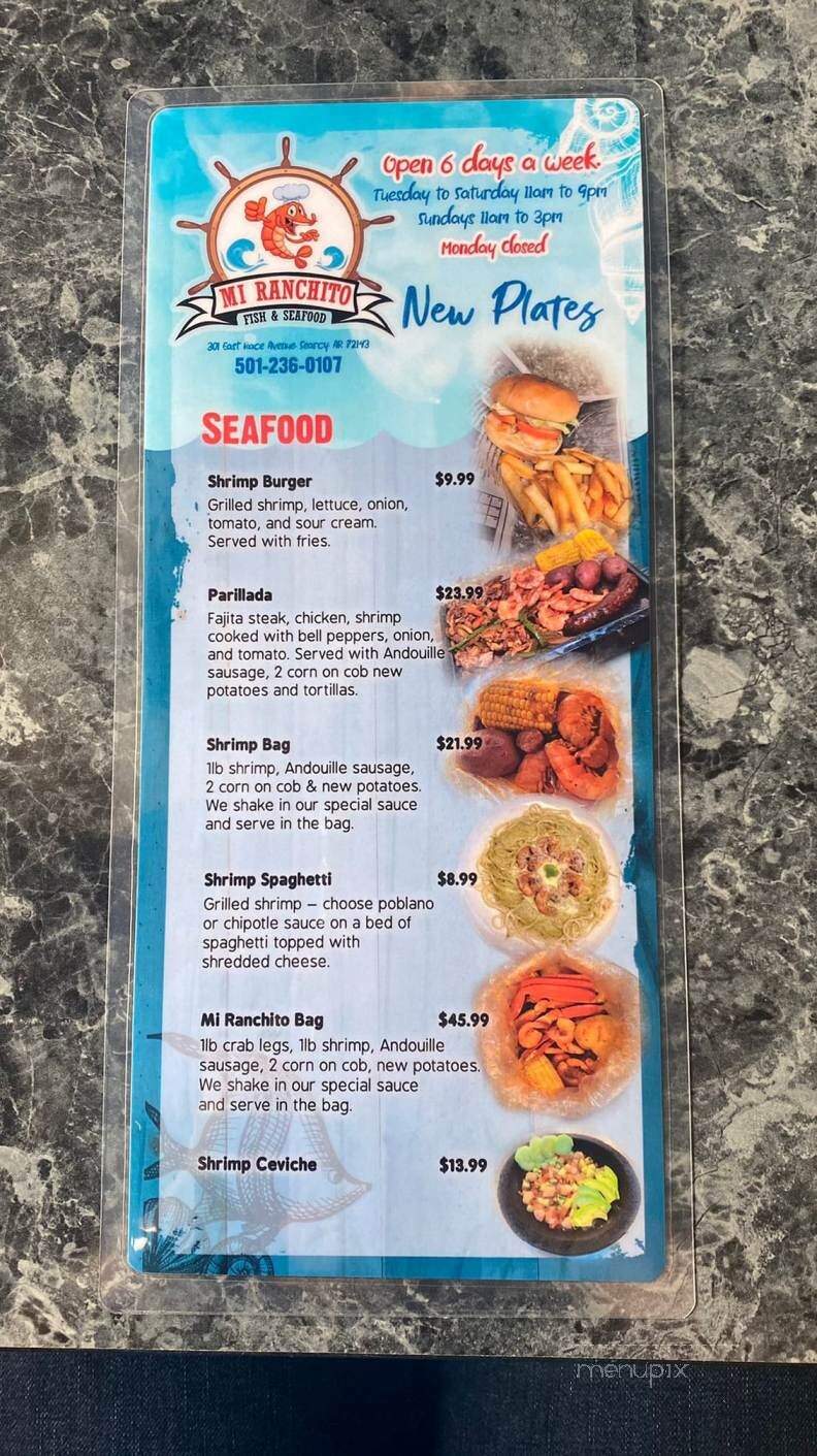 Mi Ranchito - Searcy, AR menu_pic
