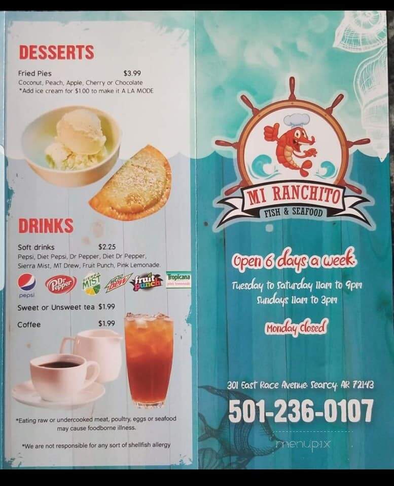 Mi Ranchito - Searcy, AR menu_pic