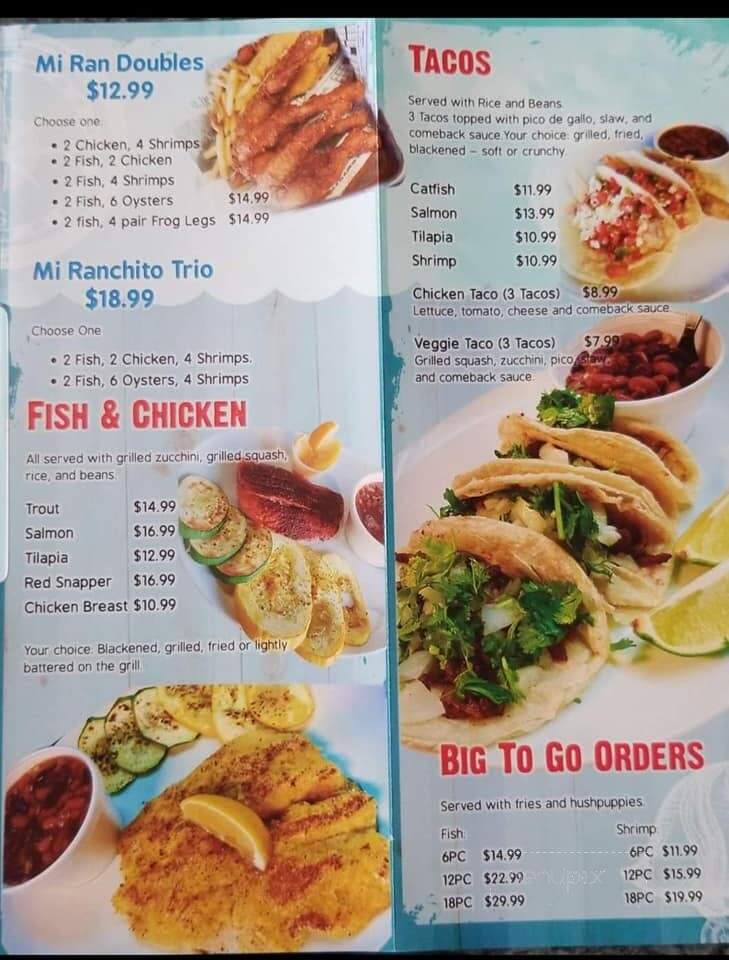 Mi Ranchito - Searcy, AR menu_pic
