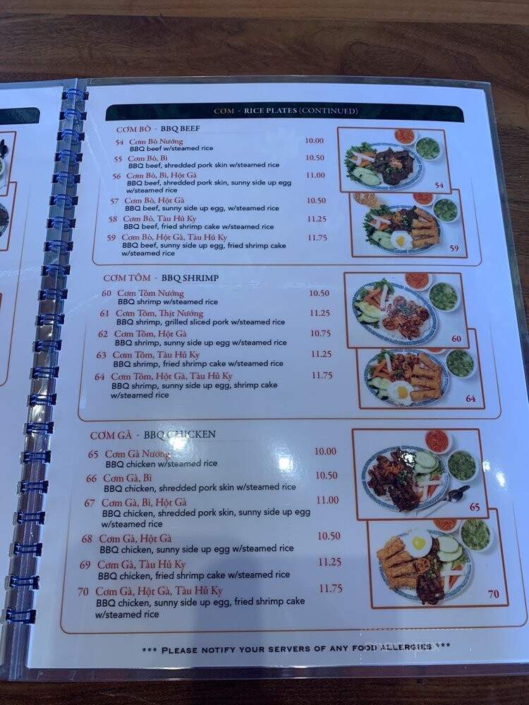 Pho1 Noodle House - Vallejo, CA menu_pic