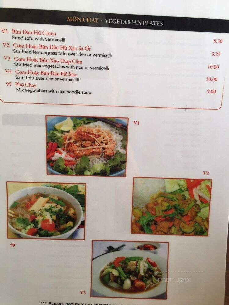 Pho1 Noodle House - Vallejo, CA menu_pic