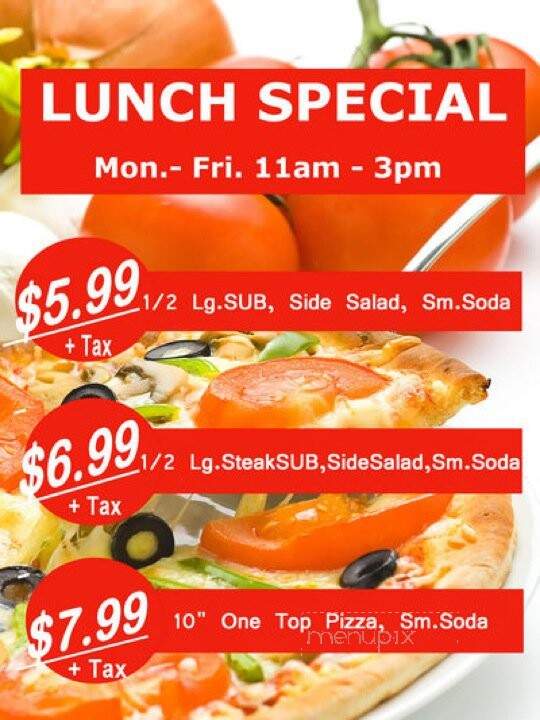 Boston House Of Pizza - Hanford, CA menu_pic