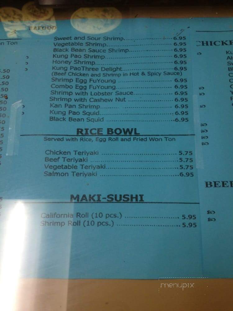 Yummy Express - Escondido, CA menu_pic