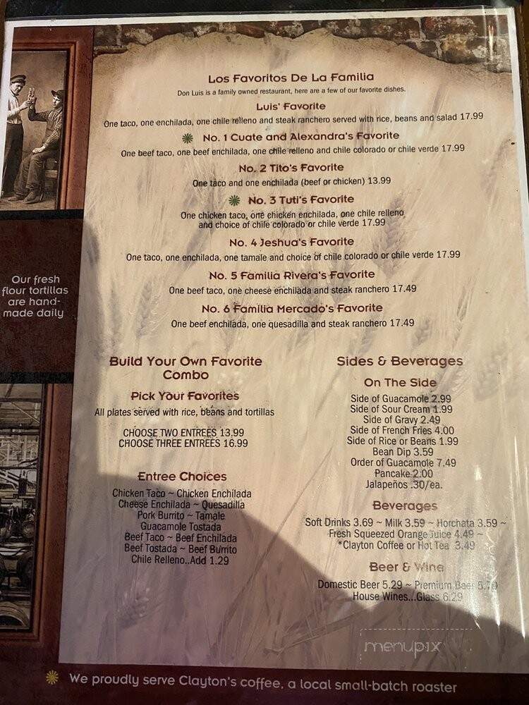 Don Luis Mexican Restaurant  - Stockton, CA