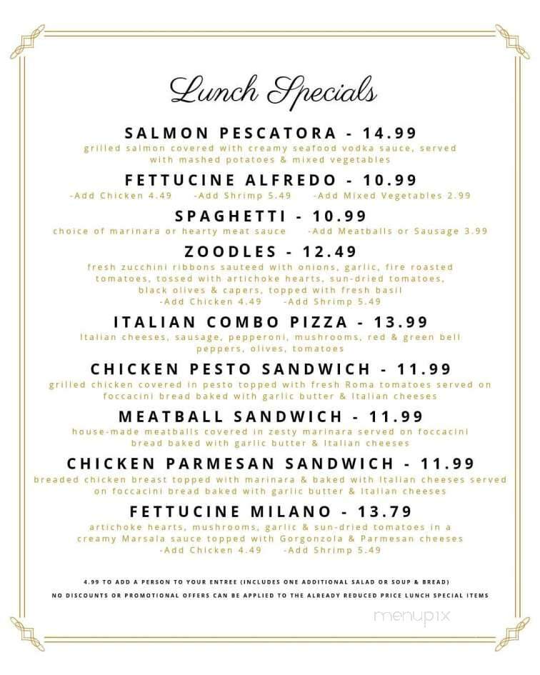 Strings Of Martell - Jackson, CA menu_pic