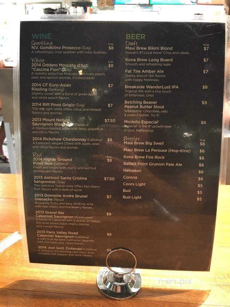 Holoholo Cafe And Market - Honolulu, HI menu_pic