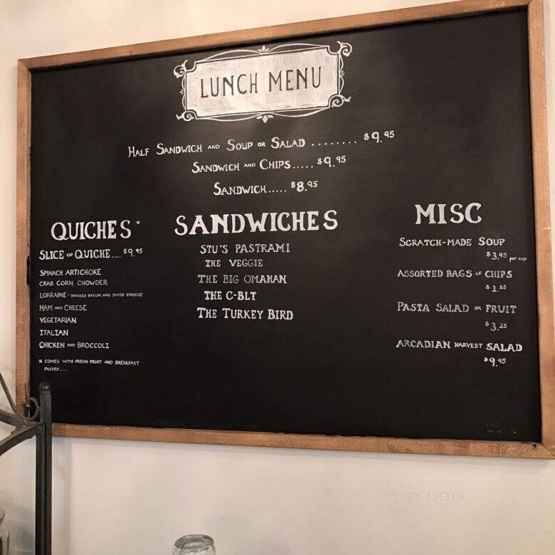 The Omaha Bakery - Omaha, NE menu_pic