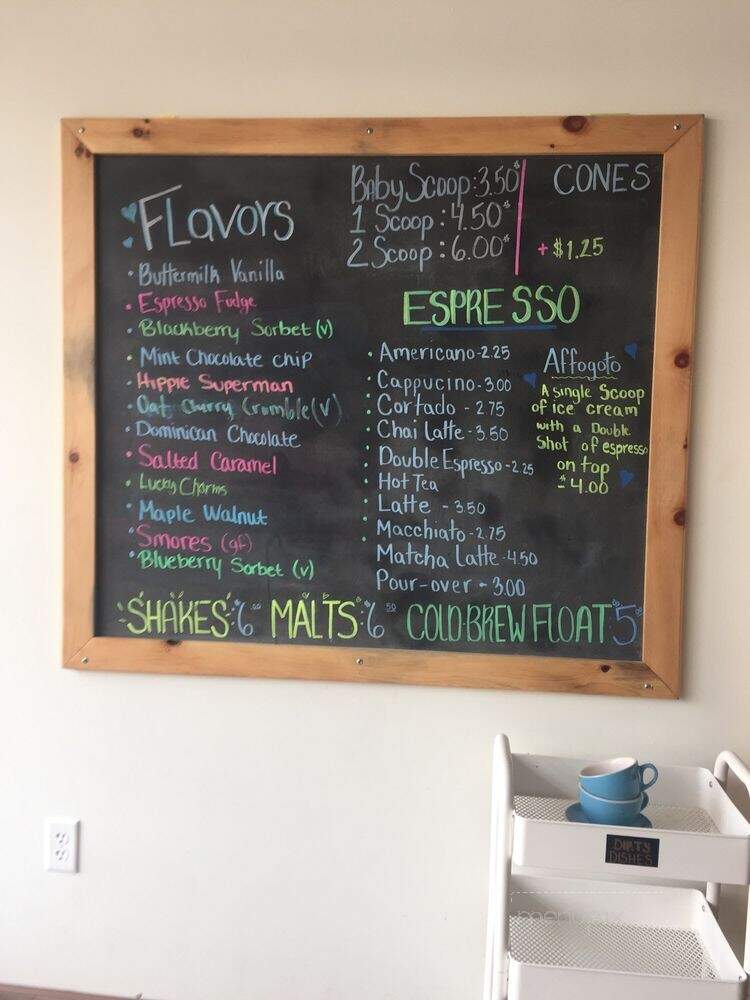 Love Creamery - Duluth, MN menu_pic