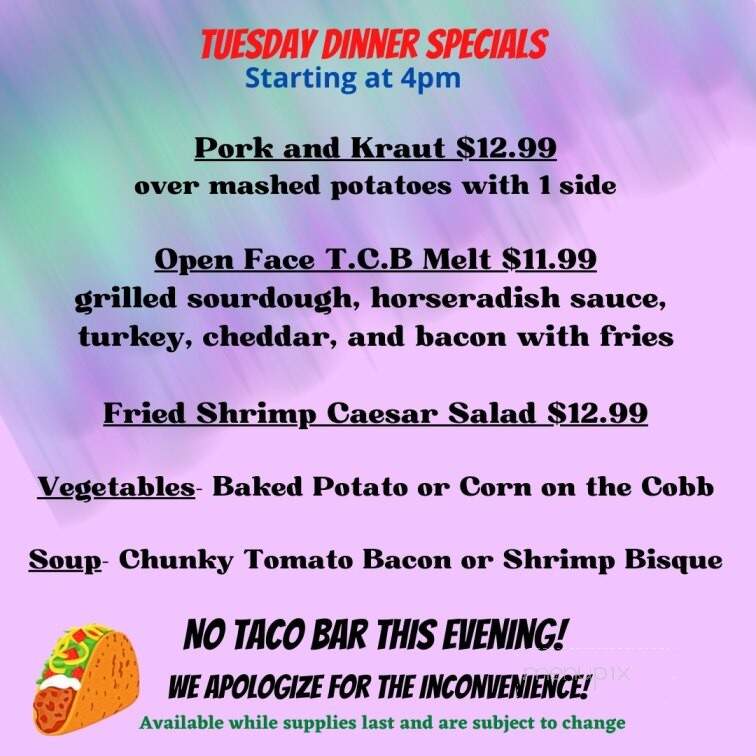 Energy Station - Harleysville, PA menu_pic