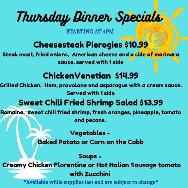 Energy Station - Harleysville, PA menu_pic