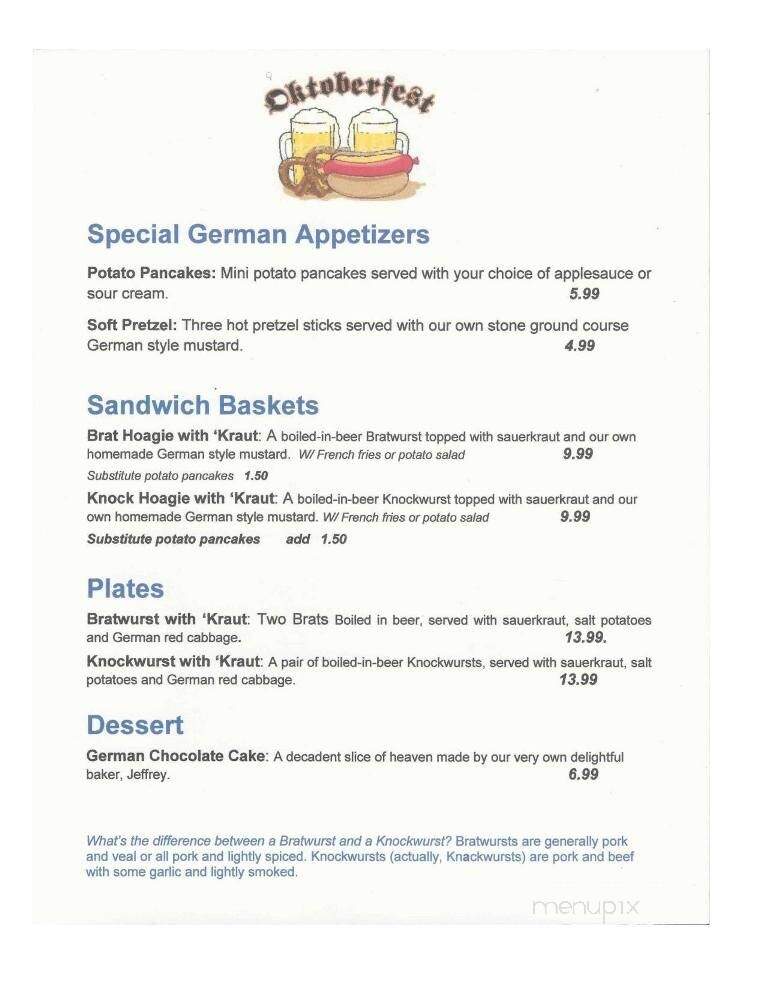 K-Rae's Waterway Bar and Grille - Murrells Inlet, SC menu_pic