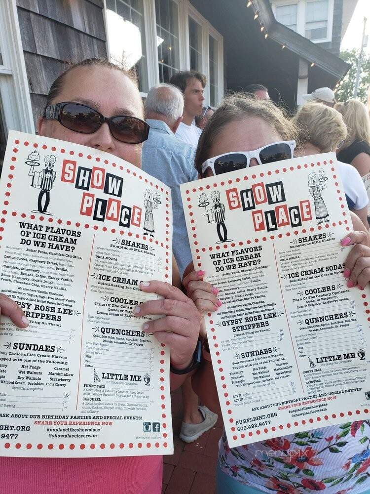 Show Place Ice Cream Parlour - Beach Haven, NJ menu_pic