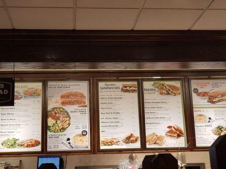 Corner Bakery Cafe - Temecula, CA menu_pic