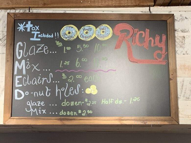 Richy Kreme do Nuts - Maryville, TN menu_pic