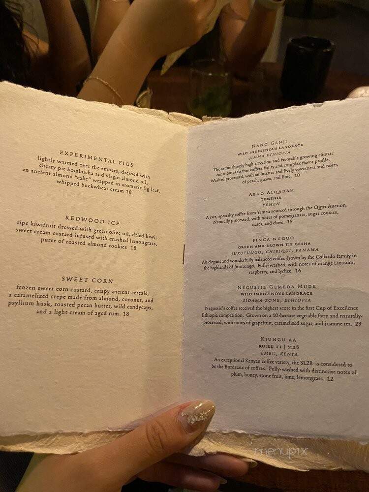 Meteora - Los Angeles, CA menu_pic