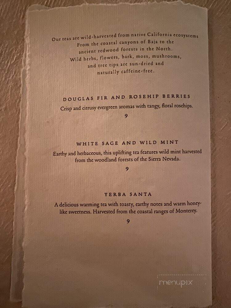 Meteora - Los Angeles, CA menu_pic