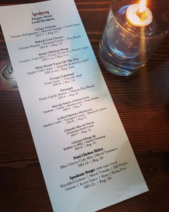The Boardroom - Novato, CA menu_pic