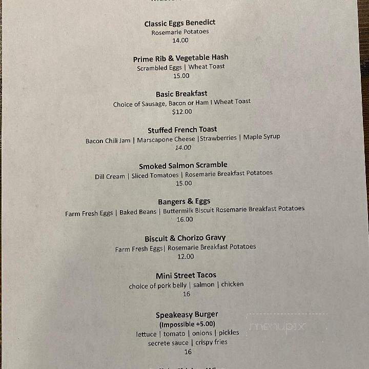 The Boardroom - Novato, CA menu_pic
