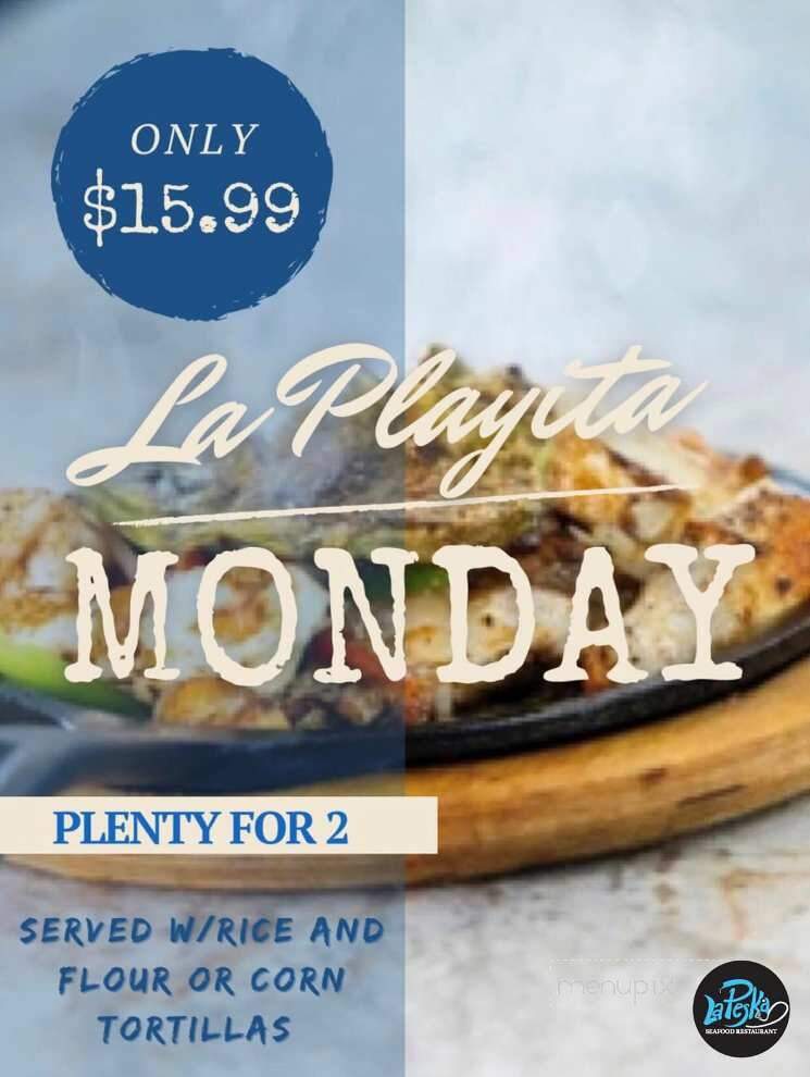 La Peska Seafood Restaurant - Galveston, TX menu_pic